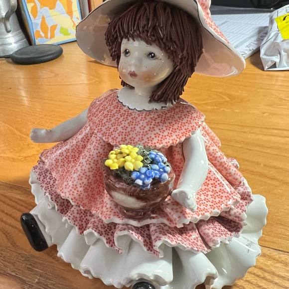 Zampiva Sitting Girl Doll brand new in original box - Picture 11 of 11